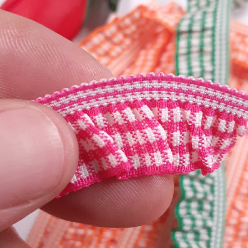 Passamanaria Babadinho Xadrez Princess 1.8 Cm C/ 10 Metros RO.153180 em Oferta na Shopee