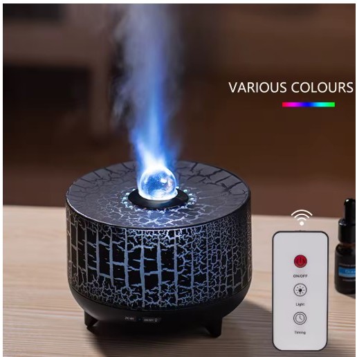 Umidificador Flame 3D Bead Light Difusor Ultrassónico 300ml