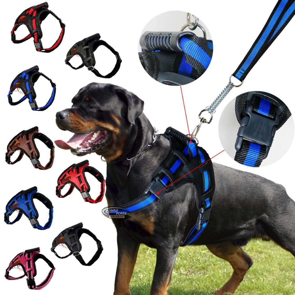 Peitoral Personalizado para Cães - Refletivo, Respirável e Ajustável. Colete Passeios Treinamento em Oferta na Shopee