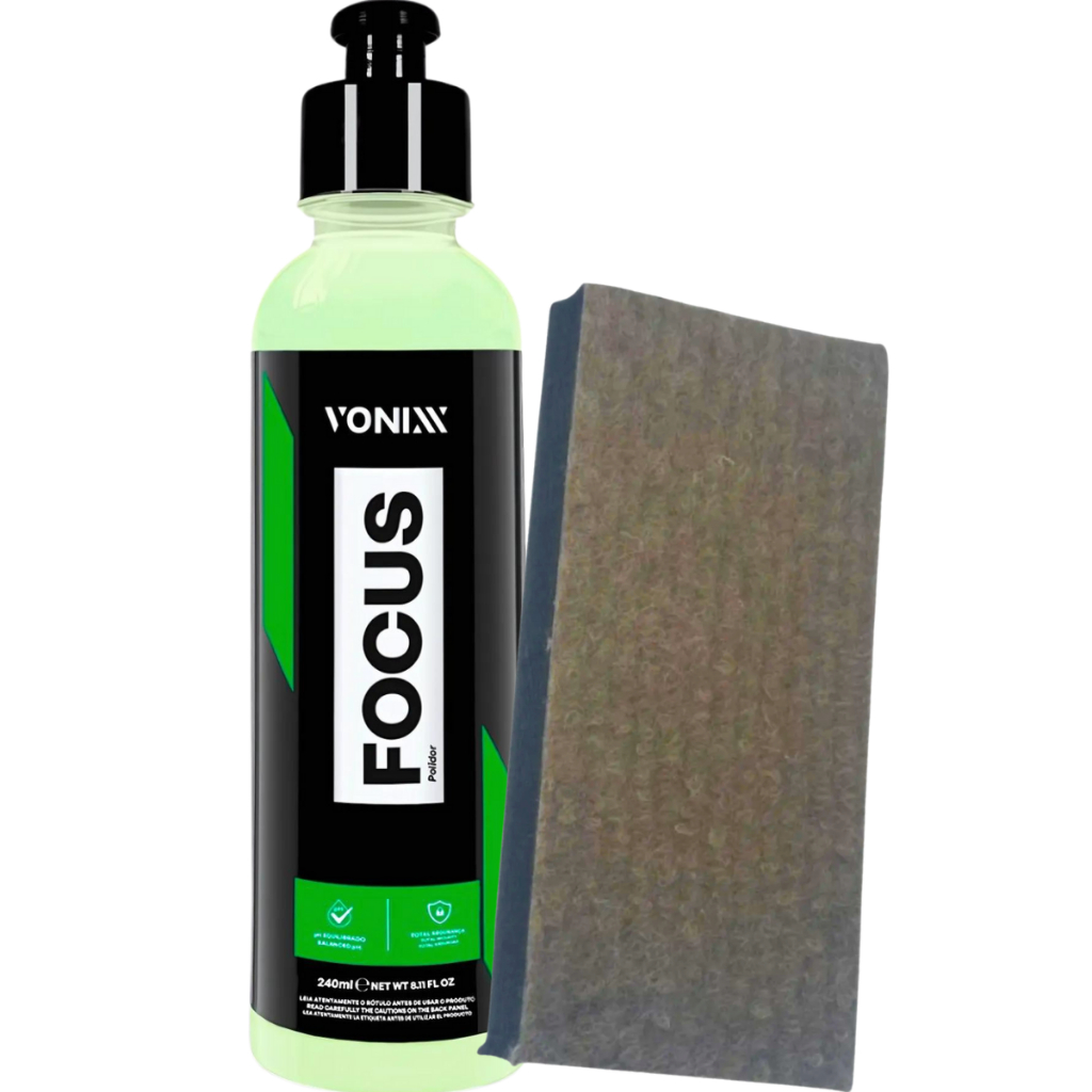 Taco Carpete Katana Descontaminação Pesada Vidro Focus 240ml Vonixx
