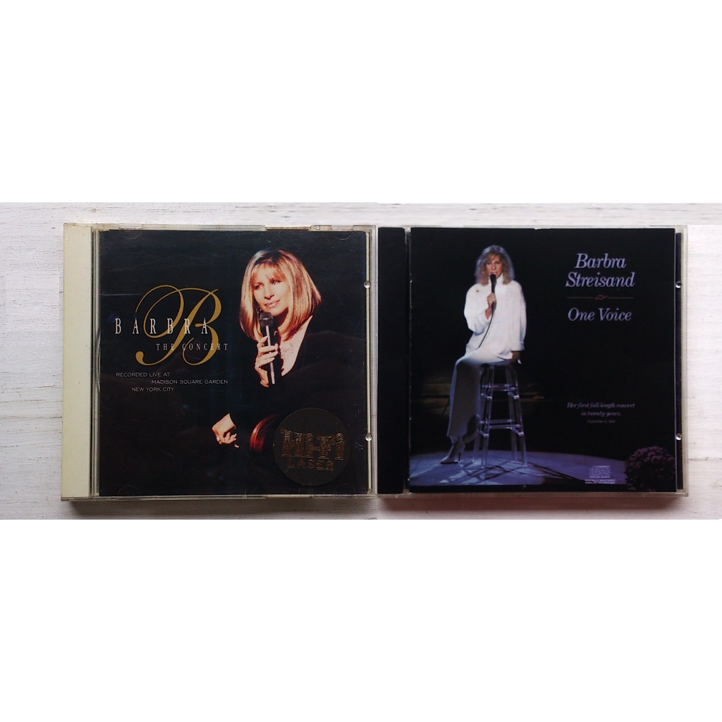 Cd Barbra Streisand - Barbra The Concert + One Voice = 2 Cds