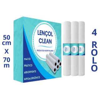 4 Lençóis De Papel Hospitalar 70x50 Anvisa - Extra Alvura Profissional em Oferta na Shopee