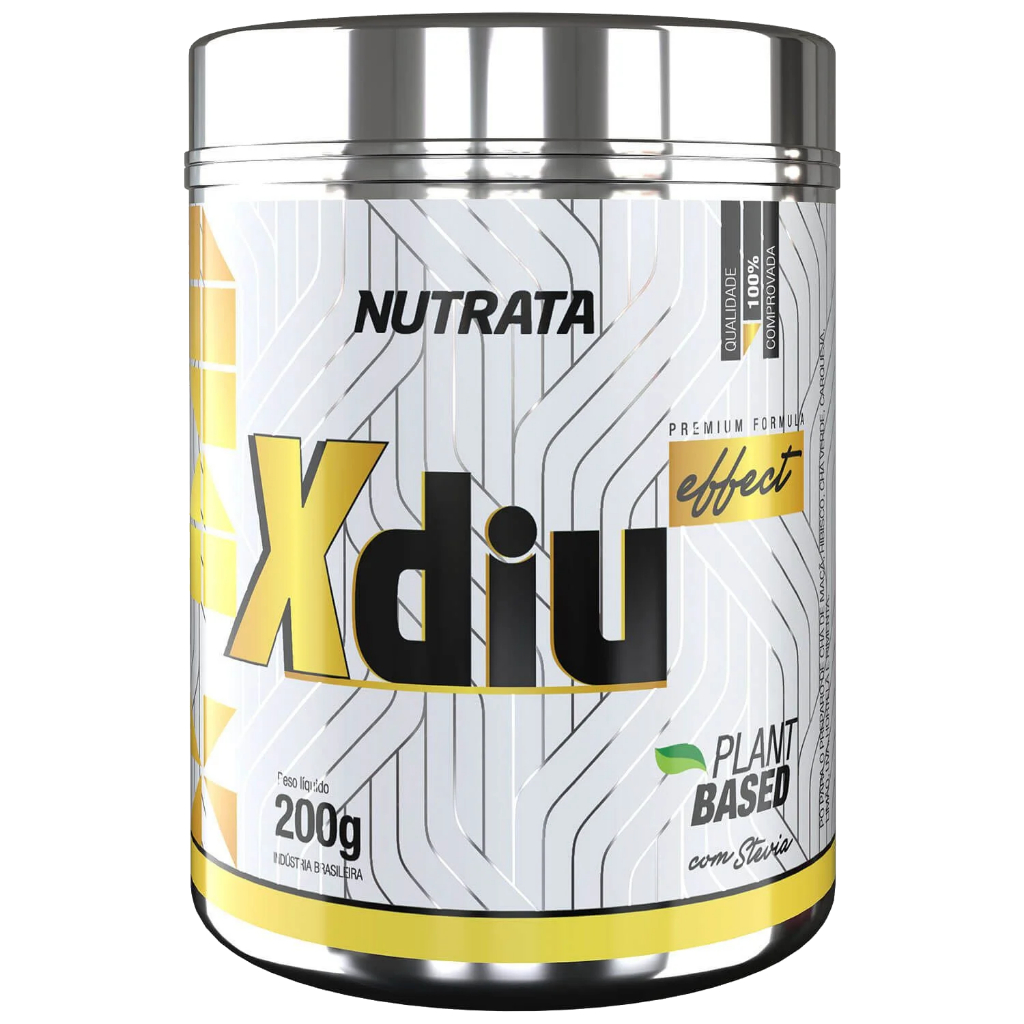Nutrata X-Diu Pote 200g Premium Formula Effect com Stevia (X Diu)