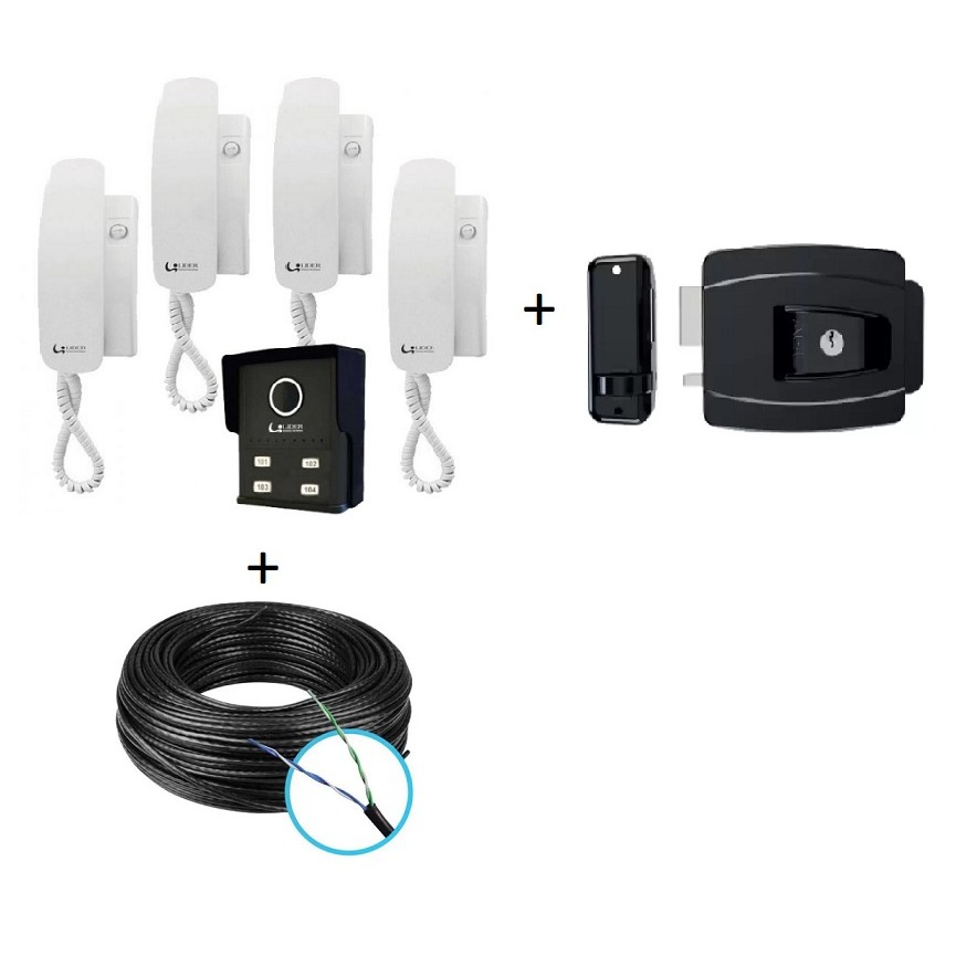 Kit Porteiro Eletrônico 4 Pontos: Onde Comprar | BuscaProdutos