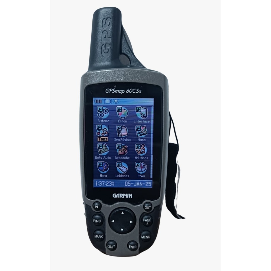 Gps Portátil Garmin Gpsmap 60csx - Completo + Garantia