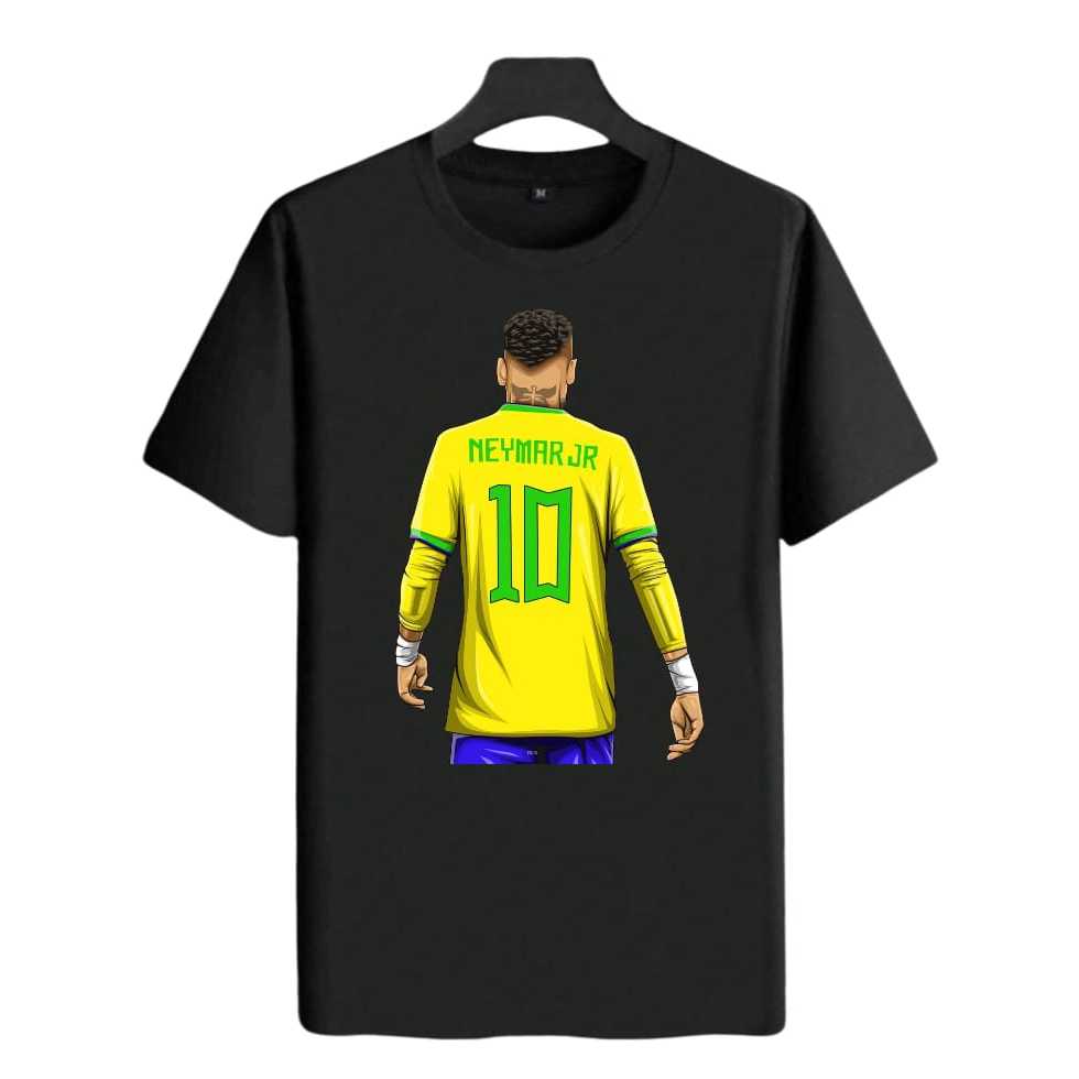 CAMISETA NEYMAR SELEÇAO BRASILEIRA CAMISETA UNISSEX 100% ALGODÃO COM ENVIO IMEDIATO PARA TODO BRASIL