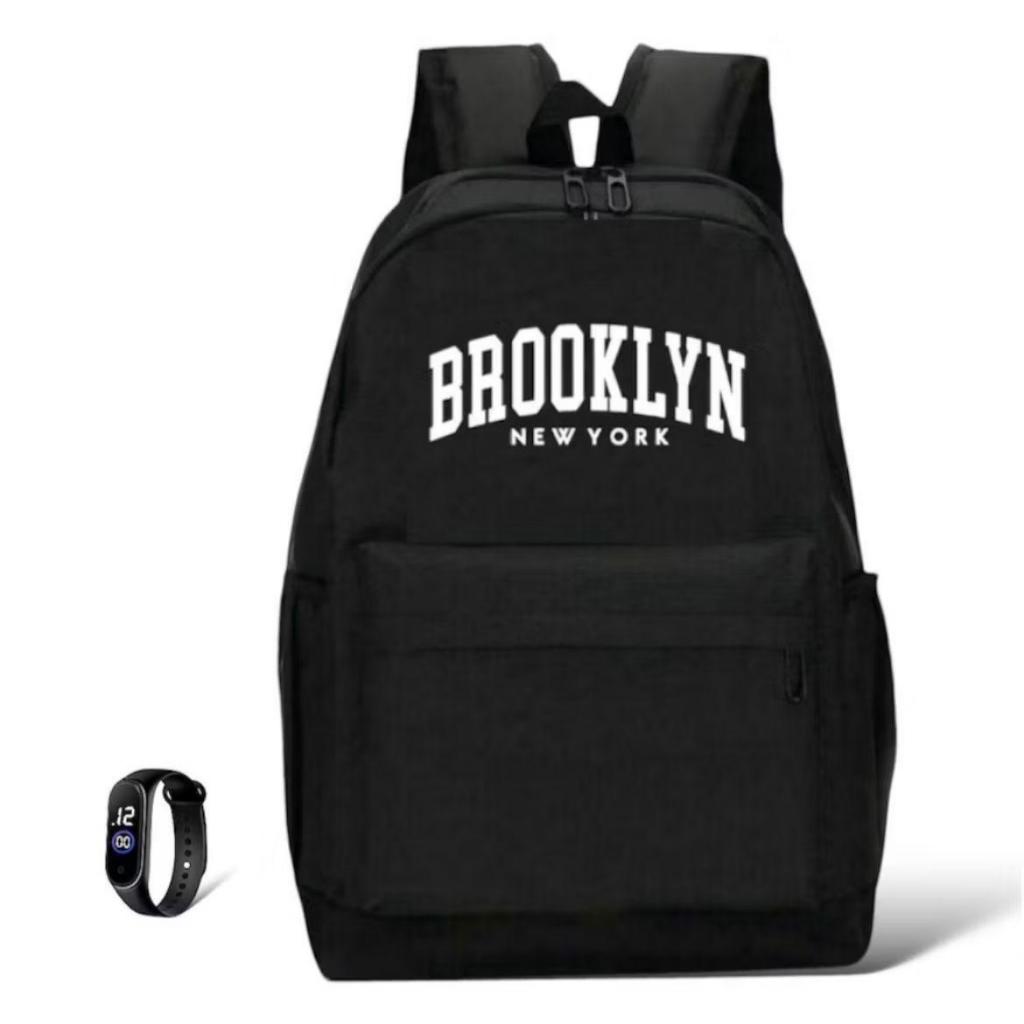 Bolsa mochila de Costa Unissex Escolar Passeio Trabalho + Relógio Oferta em Oferta na Shopee