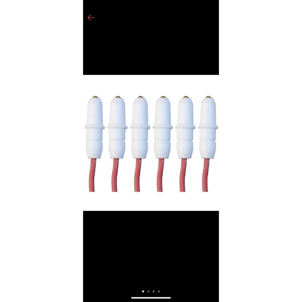 kit 4 velas + 4 molas para fogao esmaltec veneza