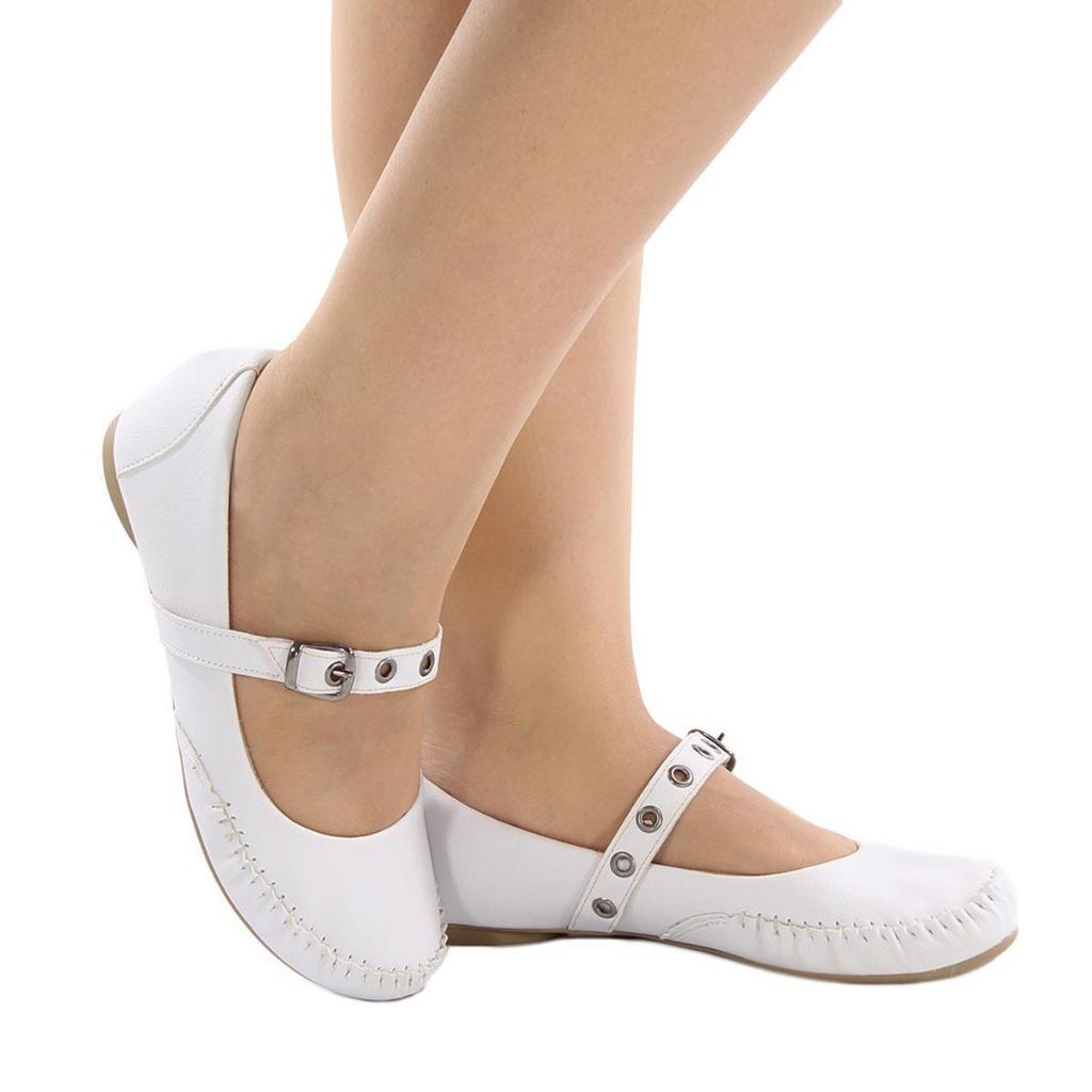 Sapato Mary Jane Faminino Sapatilha Boneca Moda 204 Altar em Oferta na Shopee