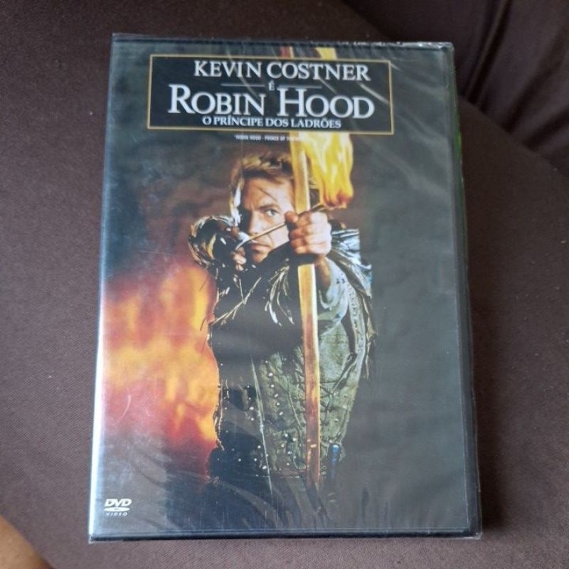 dvd Robin Hood o príncipe dos ladrões original (lacrado)