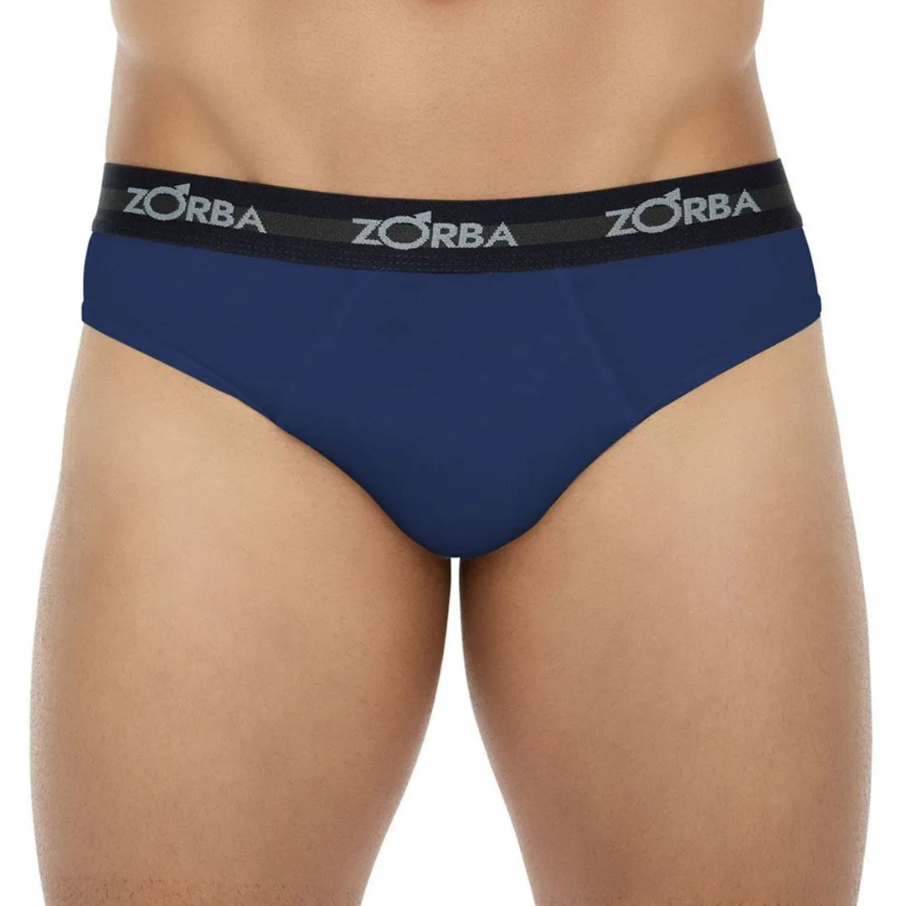 Cueca Slip Zorba Max 764 Sortidas 100% Algodão Masculina em Oferta na Shopee