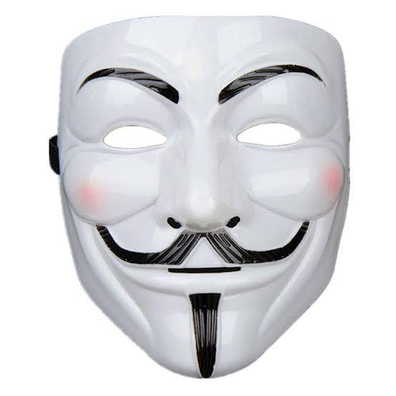 Mascara V De Vingança Anonymous Fantasia Carnaval Halloween