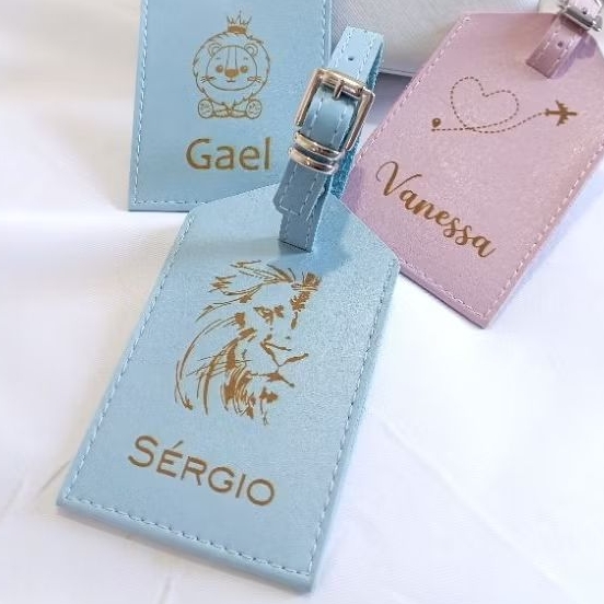 Tag para mala de viagem personalizada