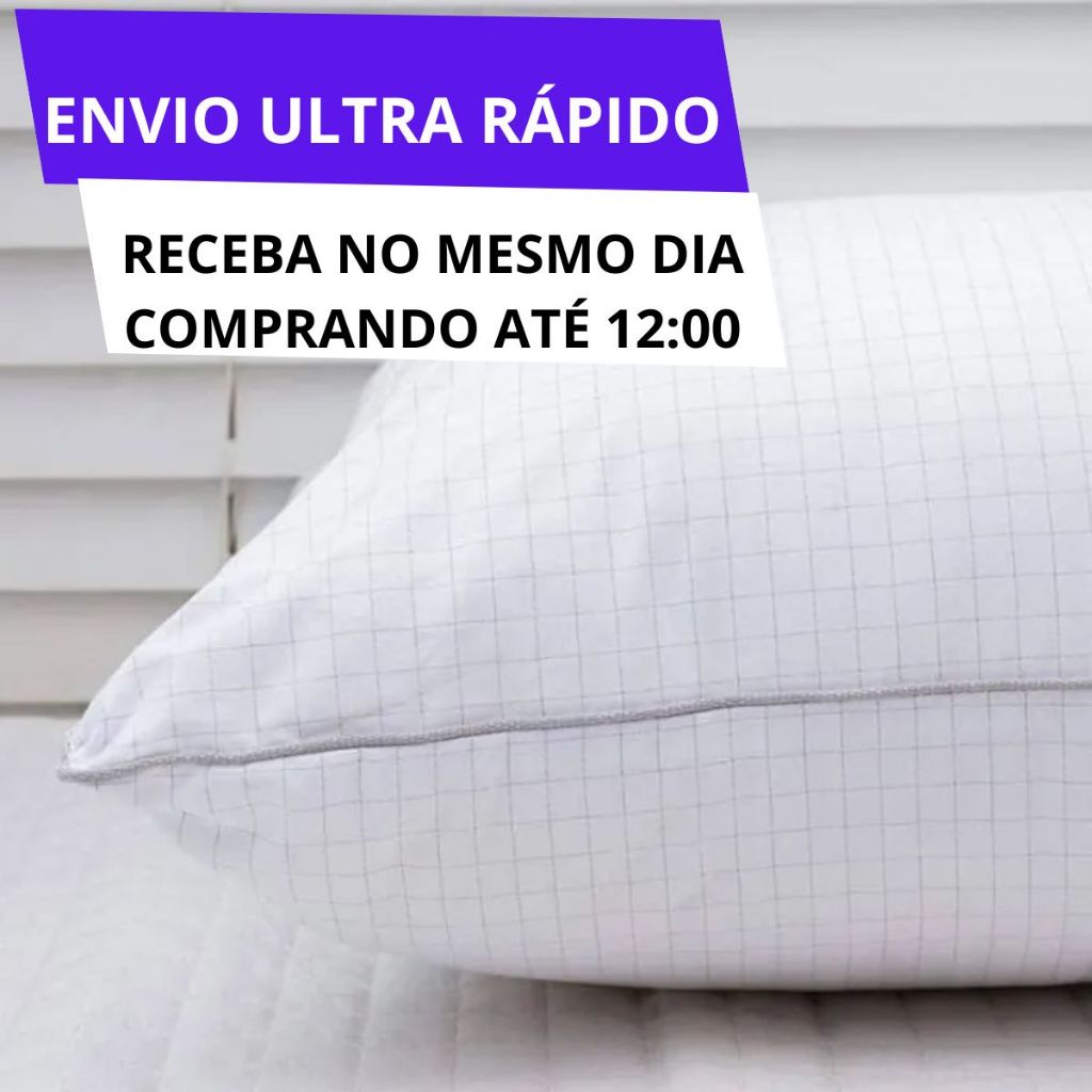 Travesseiro 50X70CM Peletizado Anti Stress Grande Cheio Fofo Hotel Cama Aconchegante Conforto