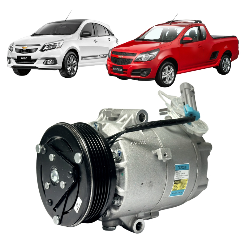 Compressor Delphi Montana Agile 1.4 1.8 2009 2010 2011 2012 2013 2014 2015 2016 2017 2018 2019 2020