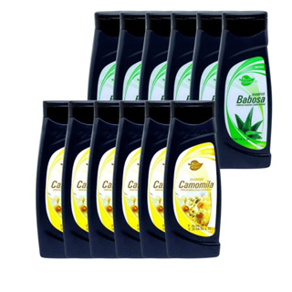 Kit 12 - Shampoos Camomila ou Babosa 200mL - Brilho, Hidratação e Limpeza Suave - Aroeira Cosmética em Oferta na Shopee