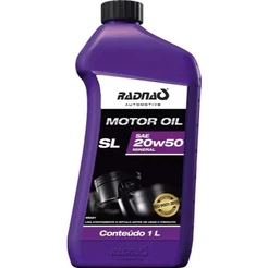 Óleo de Motor RADNAQ SL SAE 20W50 Mineral 1L MO2124