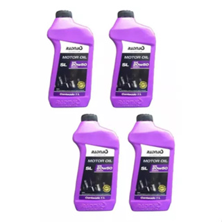 Kit 4Lts Oleo 20w50 Mineral Radnaq em Oferta na Shopee