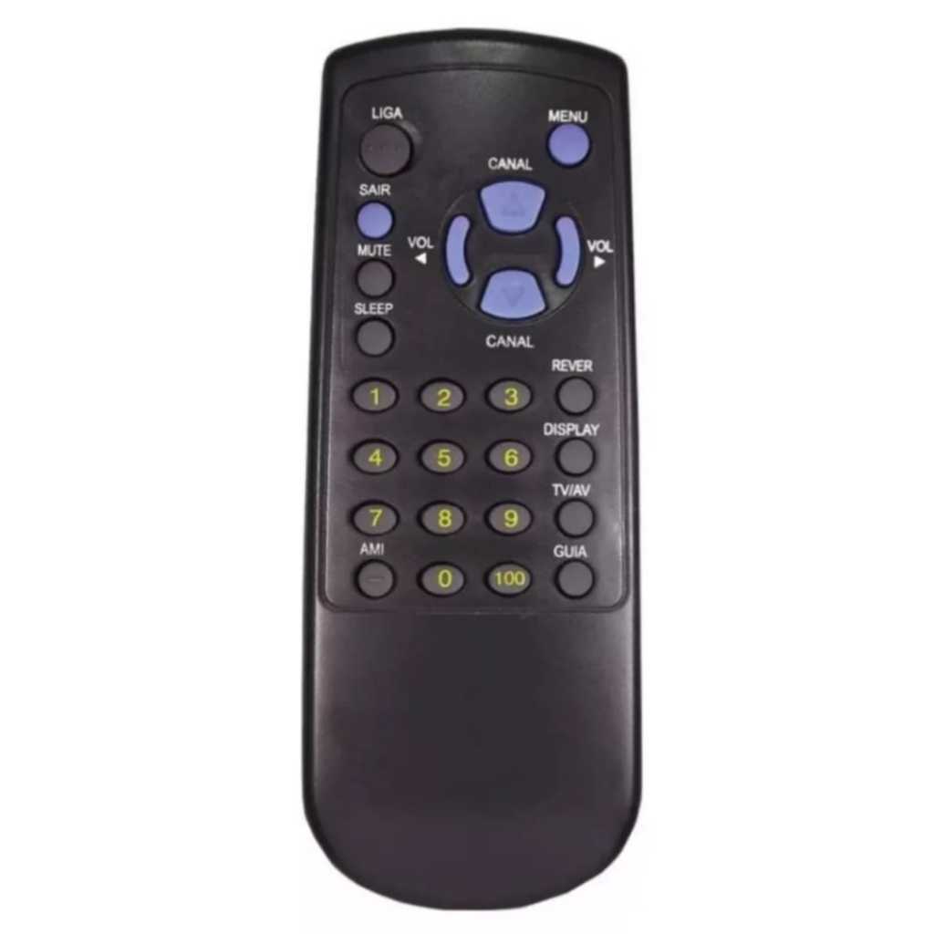 Controle Remoto Tv Sharp Cineral MC0062-LHS00160-C1438 000137-C2013-C2017-C2030 AT-7122(Cx. R8)