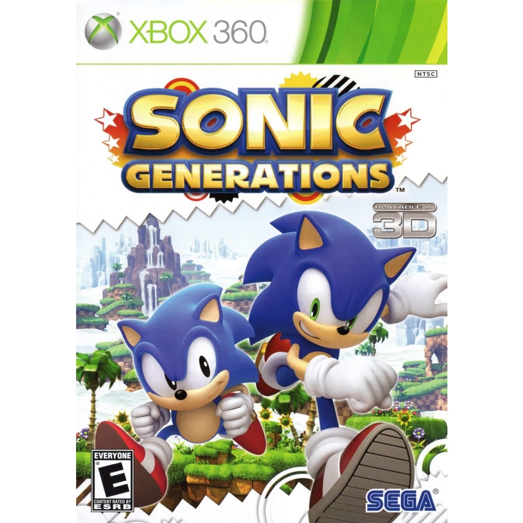 Sonic Generations - Xbox 360 Desbloqueado LT
