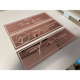 Placa Identificação Sinalização De Porta Personalizada 1un - 30x9cm Acrílico Alta qualidade Identificação Consultório em Oferta na Shopee