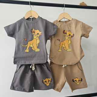 Conjunto verão simba em Oferta na Shopee