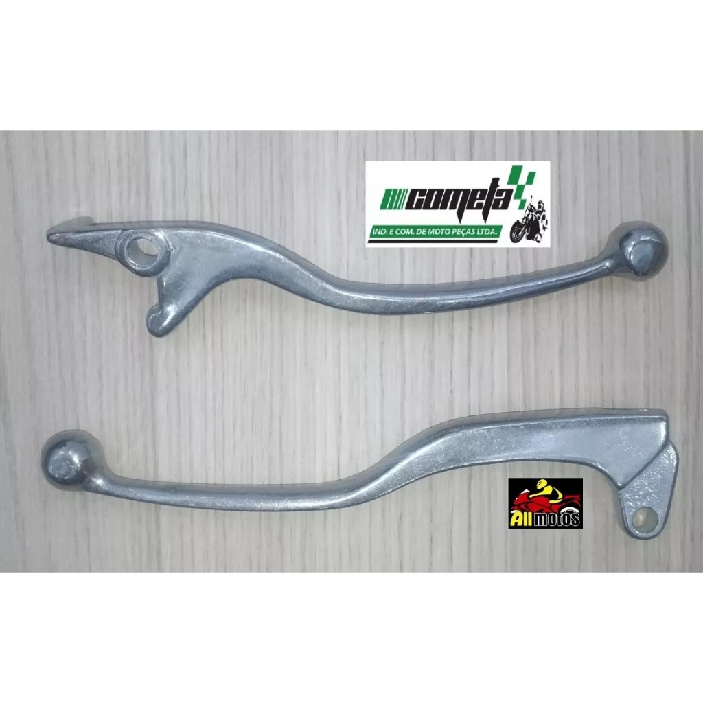 Manete Pra Moto Ybr 125 Ate 2008 Freio a Disco Polido