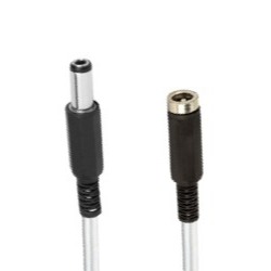 Cabo Extensor P4 Branco 2 Metros Câmera Led Fonte