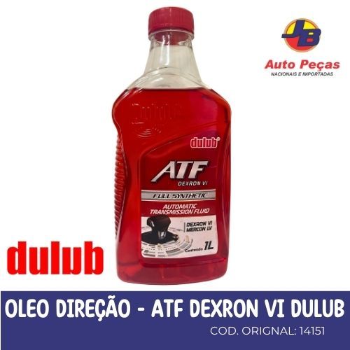 OLEO DIREÇÃO - ATF DEXRON VI DULUB - 1 LITRO em Oferta na Shopee