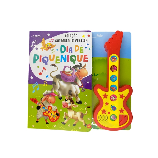 Livro com Som - Coleção Guitarra Divertida - Dia de Piquenique