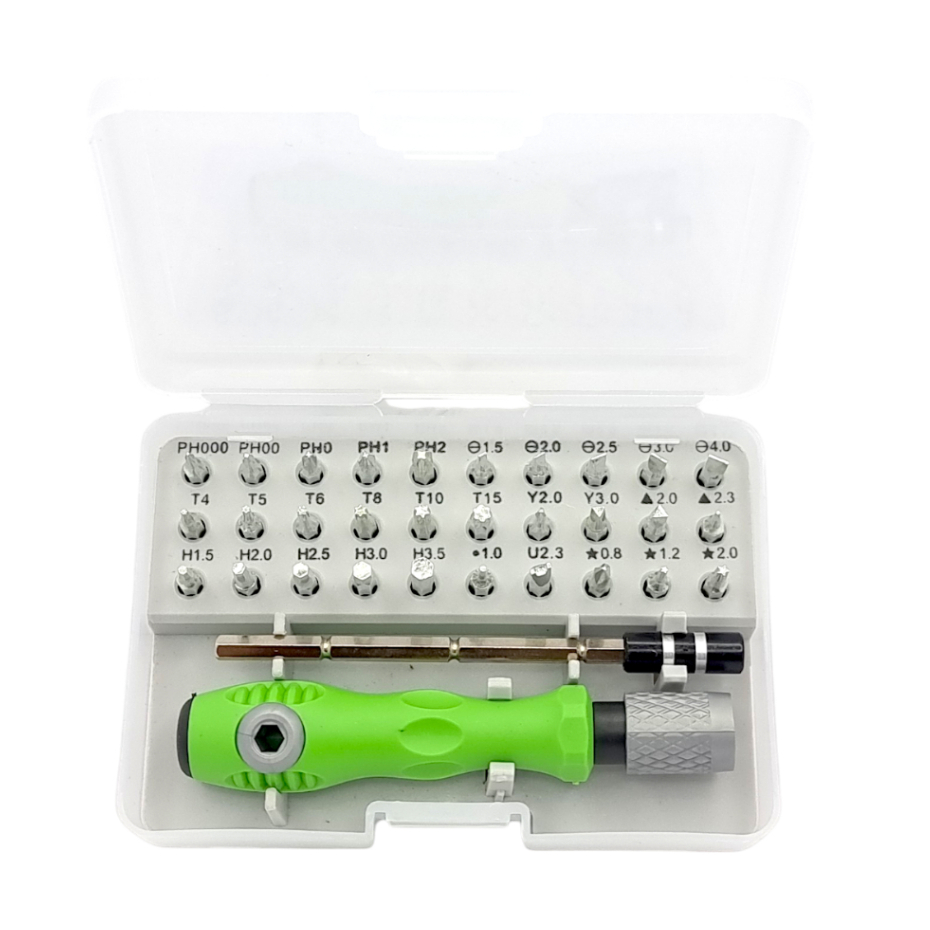 Kit Conjunto Chaves de Fenda de Precisão 32 Em 1 Ferramenta