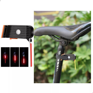 Sinalizador Lanterna Traseira Led Fita Recarregavel Vermelho RED Preto Bike Bicicleta Mtb Speed Leve Neon Pedal Pulse em Oferta na Shopee