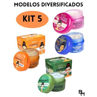 Matto Verde Kit com 5 Unidades Potes Matto Verde Modelos Enviados Aleatoriamente Rosa Mosqueta/ Vitamina C em Oferta na Shopee