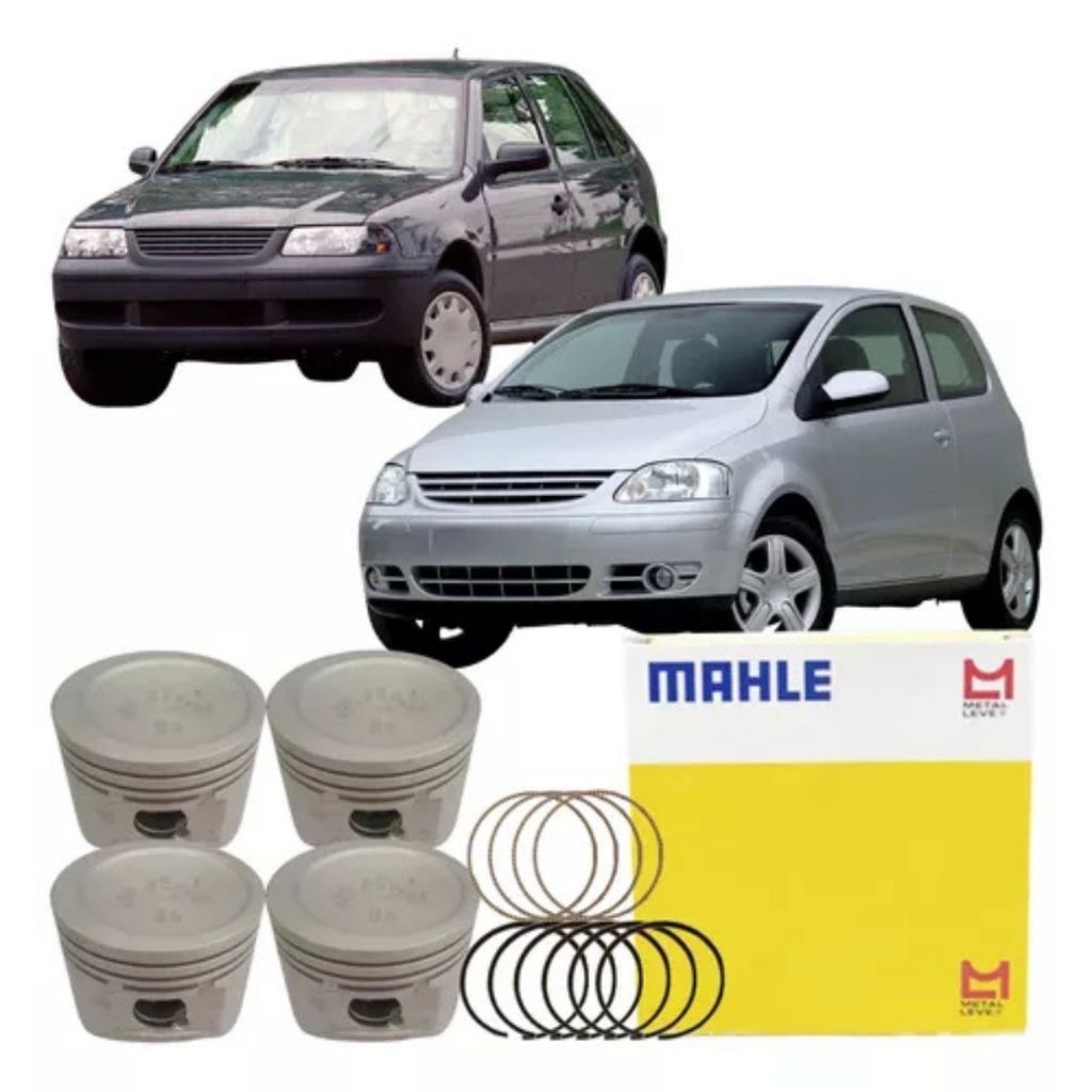 Jogo Pistão C/ Anel 0,50 Gol Fox 1.0 8v Ea11 em Oferta na Shopee