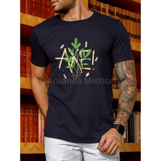 Camiseta Básica Unissex Umbanda/Candomblé Axé Arruda Proteção em Oferta na Shopee