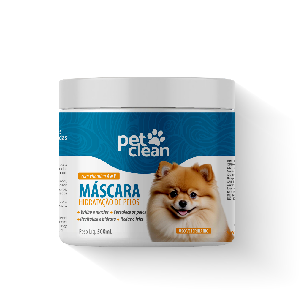 Máscara De Hidratação Pelos  Pet Clean Softline