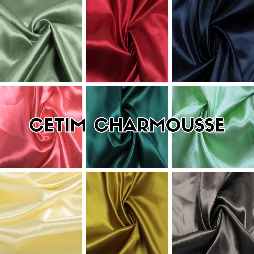 Tecido Cetim Charmousse (10m x 1,50m) em Oferta na Shopee