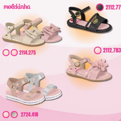 Sandália Infantil Molekinha Conforto Vários Modelos