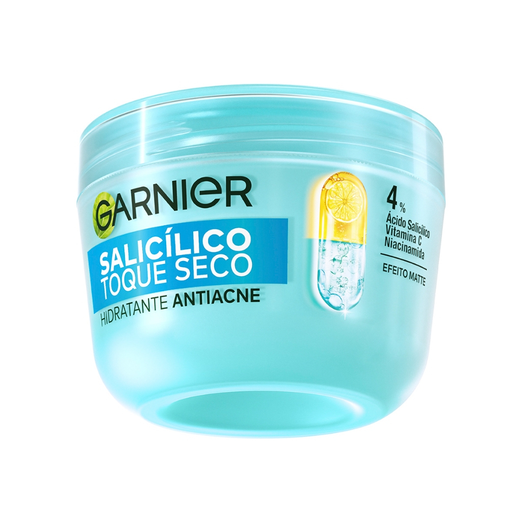 Garnier Hidratante Salicílico Antiacne Toque Seco 85g em Oferta na Shopee