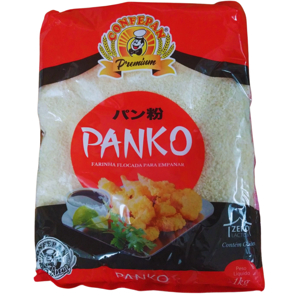 farinha  Flocada Para Empanados Panko confepan 1 Kg em Oferta na Shopee