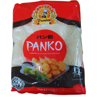 farinha  Flocada Para Empanados Panko confepan 1 Kg em Oferta na Shopee