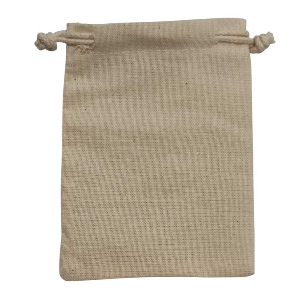 Saquinho de Algodão crú 09x12 lembrancinha ecobag sacola (5 uni) em Oferta na Shopee