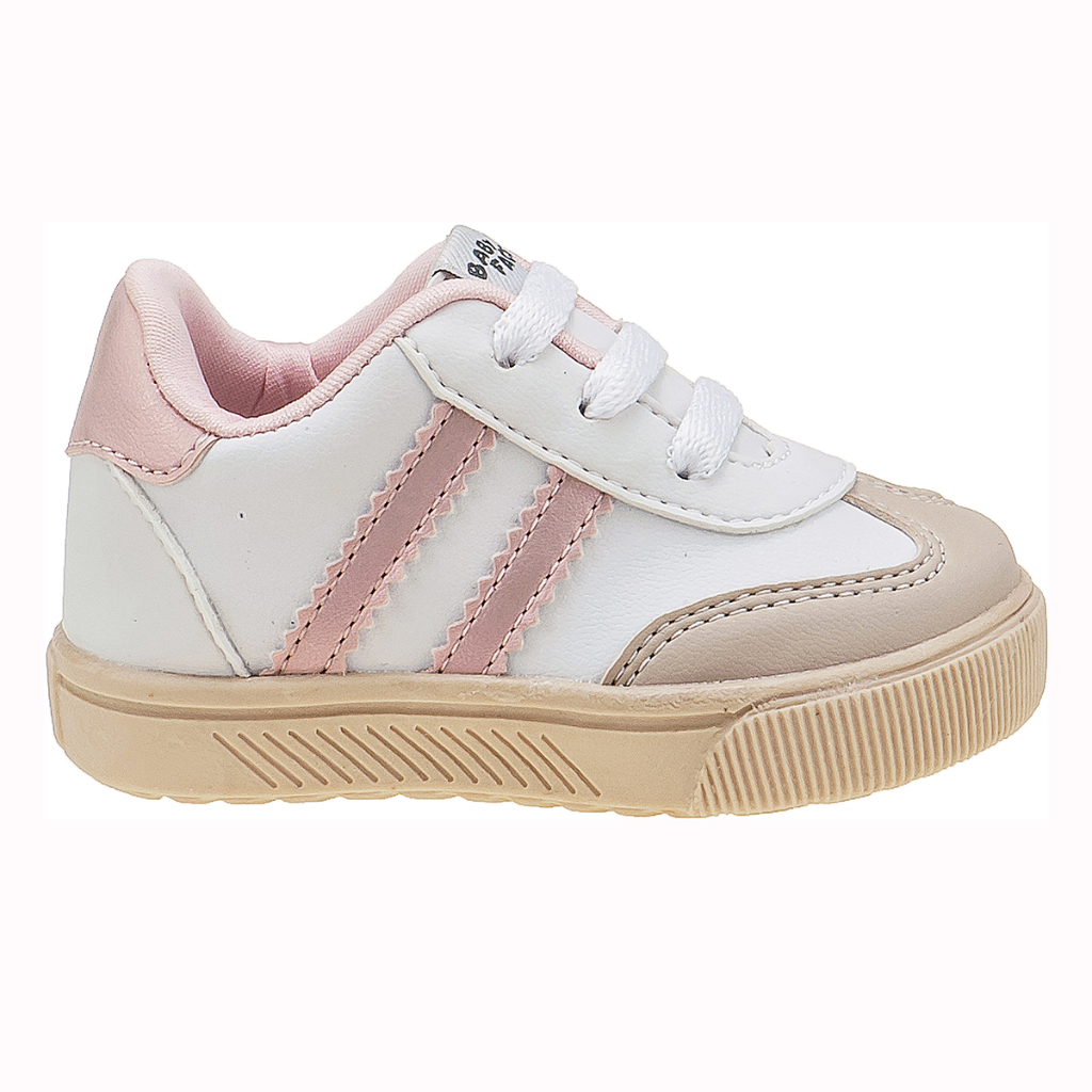 Tenis casual menina infantil listras