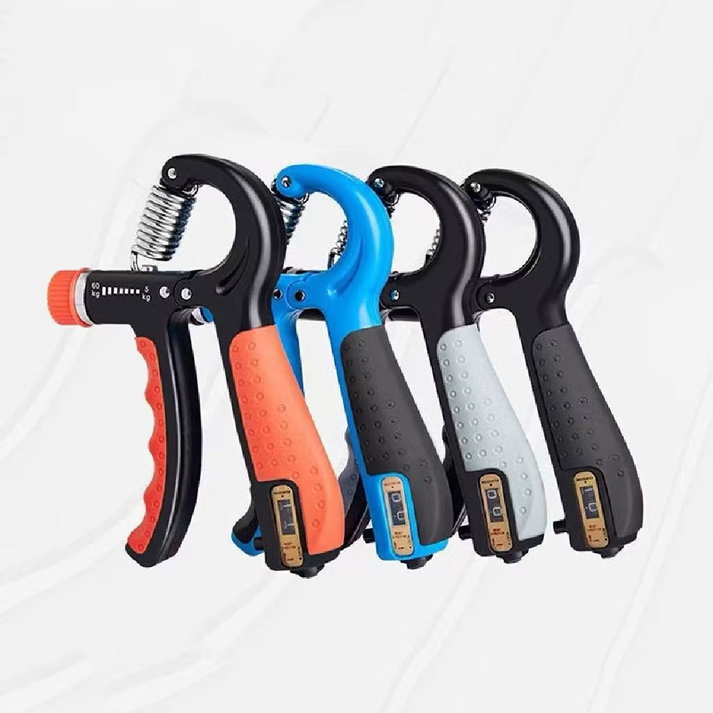 Hand Grip Profissional Ajuste Peso C/ Contador Até 60 Kg Mão Contar em Oferta na Shopee