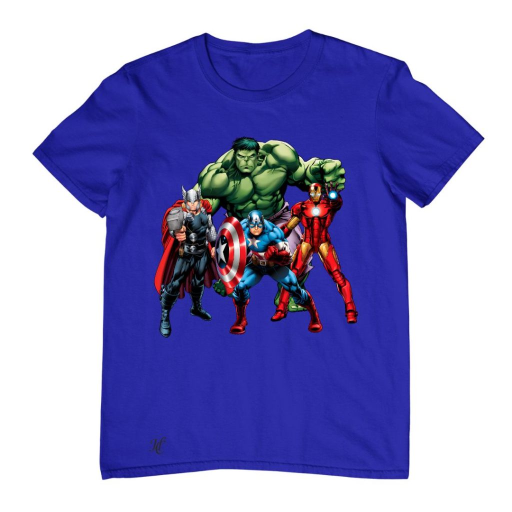 Camiseta Infantil Personagens Blusa Menino Estampada Desenho Algodao 100%