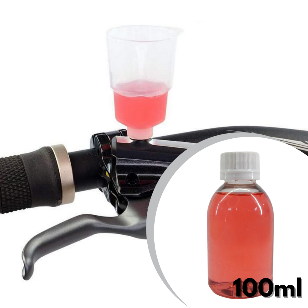 Oleo Freio A Disco Mineral Shimano 100 Ml Sangria Mt200