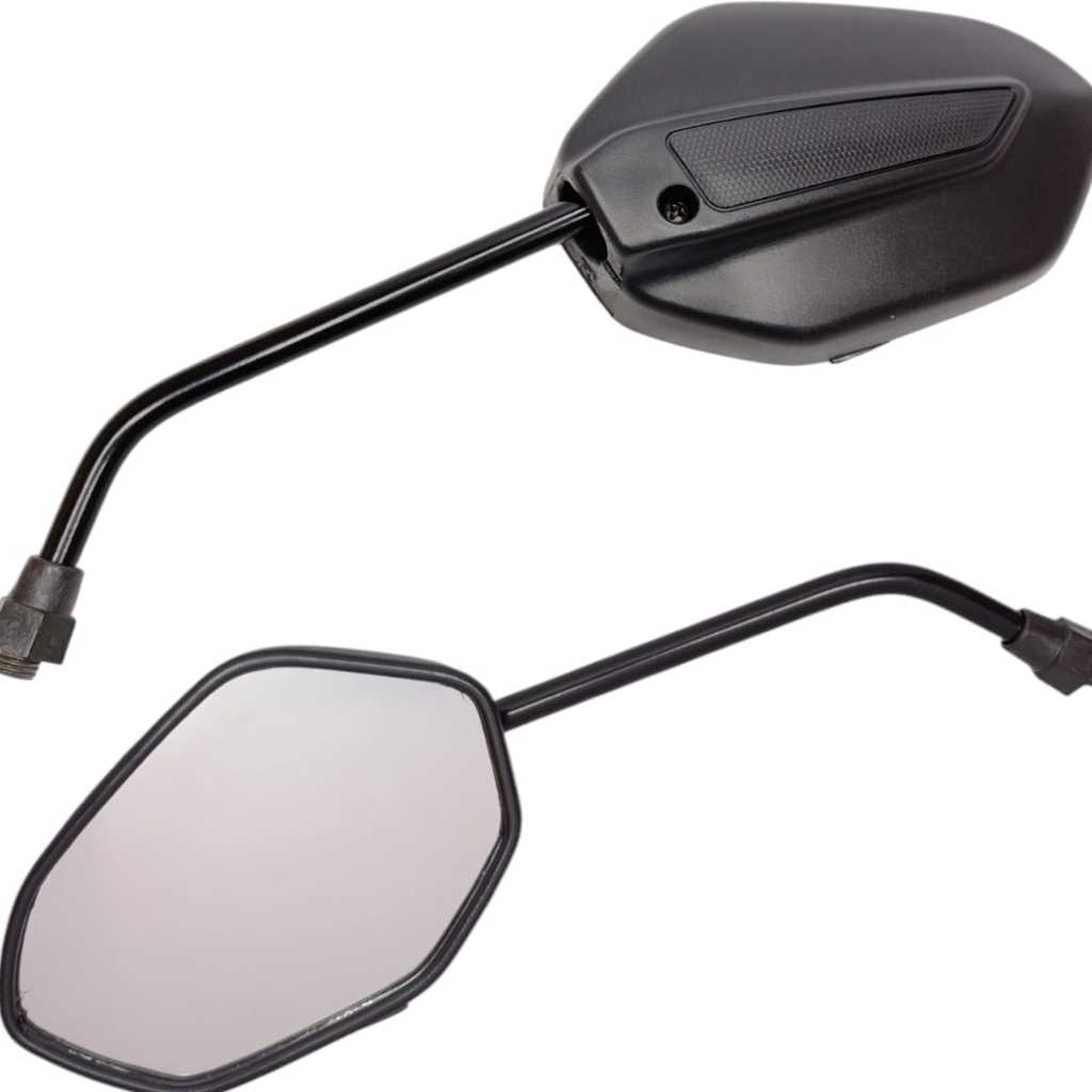 Manete Cromado Freio a Disco + Retrovisor Cg Fan Titan 125 150 160 — imagem 2 de 2
