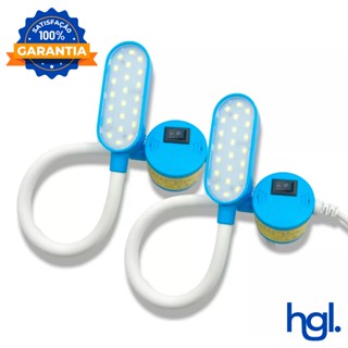 2 Luminária Luz LED 22 Pontos com Braço e Imã p/ Máquina de Costura (2 unidades) em Oferta na Shopee
