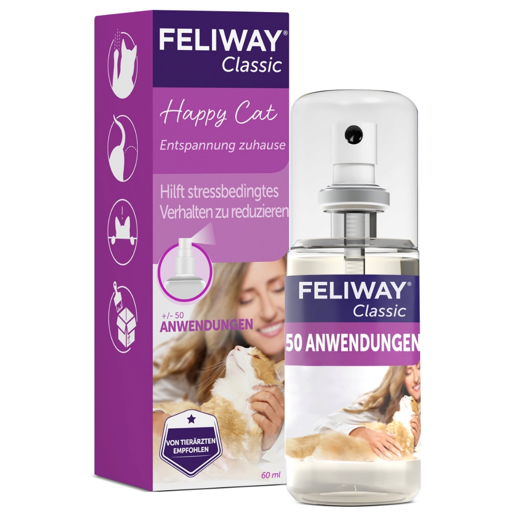Feliway Classic Spray Com 60ML Para Gatos - Pets