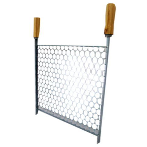 Grelha para Churrasco Em Tela Moeda MDL 48x40cm — imagem 2 de 2